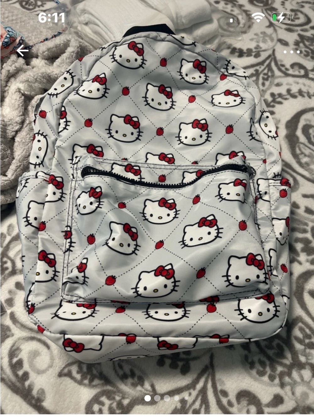 Hello kitty backpack new with 2 mead folders and 2 my little Pony folders.